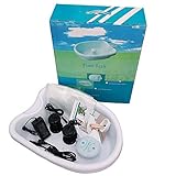 Vitaciti Portable Ionic Detox Foot Bath Spa Machine with Large Tub, Two Arrays, Tub Liners