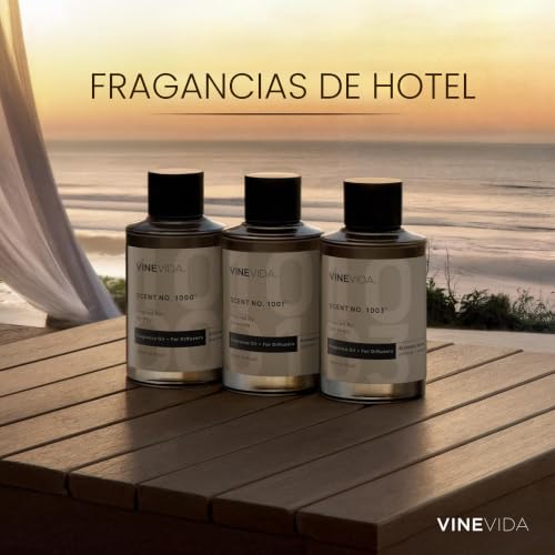Vista 2 de VINEVIDA Aceite Difusor de Fragancia de Hotel — Aroma No.1000 inspirado en My Way, 32 fl oz