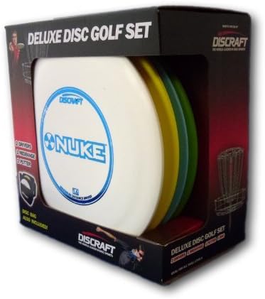 Discraft Deluxe Disc Golf Set (4 Disc and Bag) by Discraft