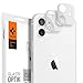 Spigen, 2 Pièces, Protecteur Objectif pour iPhone 12 Mini, Blanc, Glas.TR Optik, Résistant aux Rayures, Installation Simple, Protection Objectif pour iPhone 12 Mini