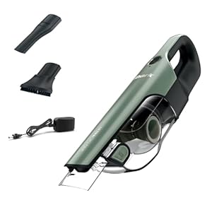 Shark Handheld Cordless Vacuum Cleaner with Crevice Tool and Scrubbing Brush, 65W, 0.45 liters, 10 Minute Run-Time, Washable Filter, Teal, CH901UK