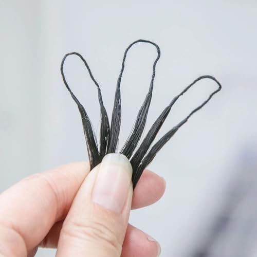 YWIGS Pre-Separated Human Crochet Hair for Miracle Knots 50 Strands 14" NC — view 6