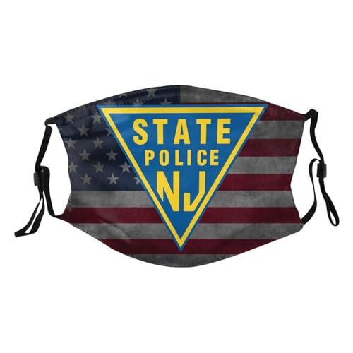 New Jersey State Police Adult Dust Mask Adjustable Dust Face with 2 Filter90