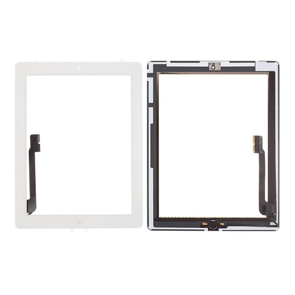 MrSpares Touch Screen Digitizer Assembly Compatible for iPad 4 : White