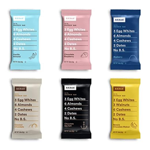 RXBAR Protein Bar, Variety Pack, 6 Flavors, 1.83 Ounce - 12 Count (Pack of 1)