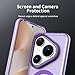 Pzwoxukhov Compatible with Huawei Pura 80 Pro Case Cover,Compatible with Magsafe,Shockproof Magnetic Phone Case，Compatible with Huawei Pura 80 Pro+ Case Purple
