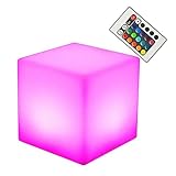 Cube lumineux extérieur - cette lumière de couleur LED est un centre de divertissement éclairé, illuminant votre chemin et l'atmosphère du festival, en particulier pendant le festival, LED cube light