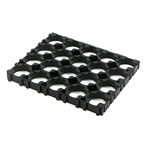 Wrisky 10Pcs 4X5 Cell Spacer 18650 Battery Radiating Shell Pack Plastic Heat Holder #TOP5