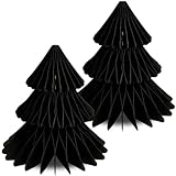 Papierbaum 2er Set | 20cm | Schwarz