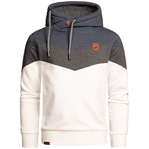 Amaci&Sons Herren Basic Kapuzenpullover Sweatjacke Pullover Hoodie...