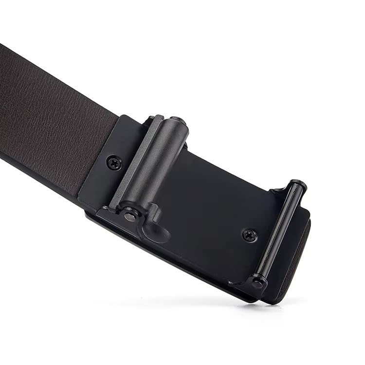Image of WildHorn Men's Genuine Leather Belt for Men| Premium Auto-Lock Buckle | Adjustable up to 48 inch | Formal & Casual Wear | Micro-Adjust Fit | Stylish Gift Box Included