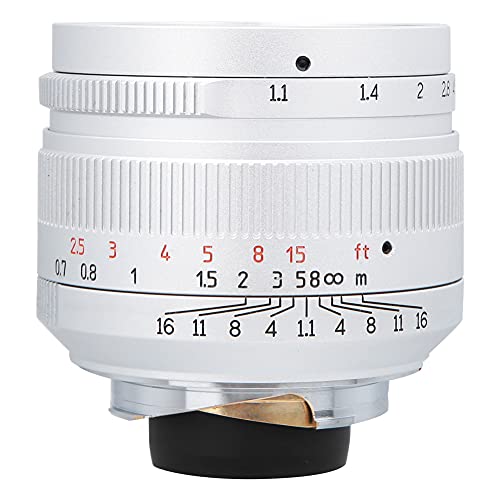 Lente 50mm F1.1 para cámaras M de enfoque manual - Fernando Cortés