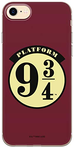 Original y con Licencia Oficial Harry Potter Funda de teléfono móvil para iPhone 7/8/ SE 2 Adaptación óptima a la Forma del Smartphone, Funda Protectora de Silicona