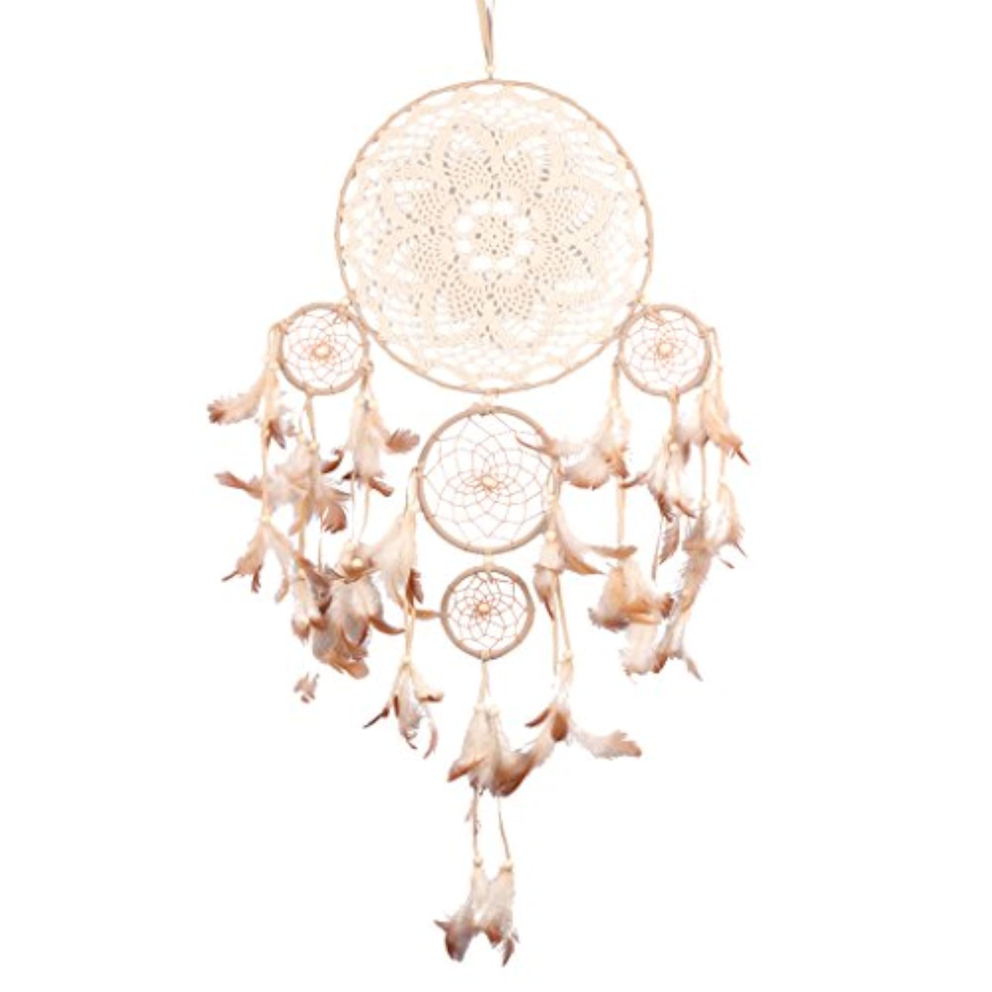 Indian Style Dreamcatcher with Five Rings Gift