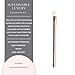 Jenny Patinkin Luxury Sustainable Eyeshadow Brush (L) – Ultra-Soft Makeup Brush for Effortless Eye Shadow Blending, Shading & Precision Application – Vegan, Cruelty-Free & Eco-Friendly Beauty Tool