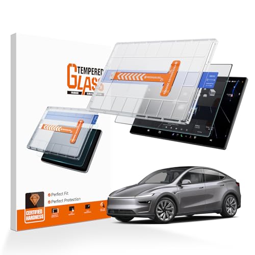 Éliminer reflets écran Tesla Model Y Juniper avec le protecteur mat 16 pouces