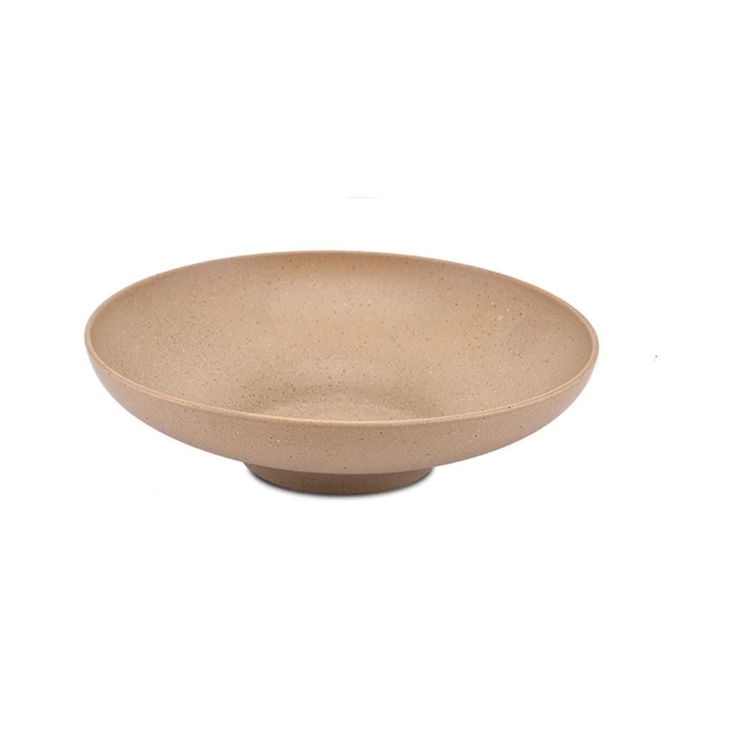 CFWSHJ Sałatka Miska na owoce Ceramiczna salaterka Duży kapelusz Kreatywna miska na zimny makaron Kuchnia Jadalnia Wysoka miska Nadaje się do sałatek, zup i makaronów Miska na ramen (D2 szt.)