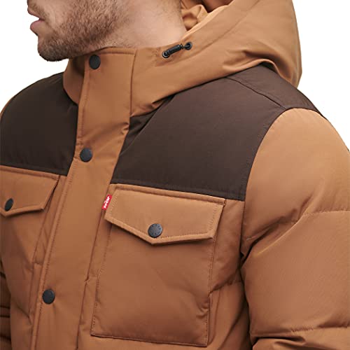 Image of Levi's Men's Arctic Cloth Quilted Performance Parka