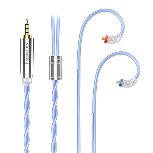 Amazon.co.jp: NICEHCK SkyFlag イヤホンリケーブル 7N単結晶銅と6N銀