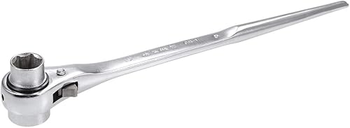 Miniatura 6 de uxcell 0.827 x 0.866 in Andamio Hexagonal Podger Llave de trinquete Llave de trinquete Llave de trinquete Herramienta (tono plateado)