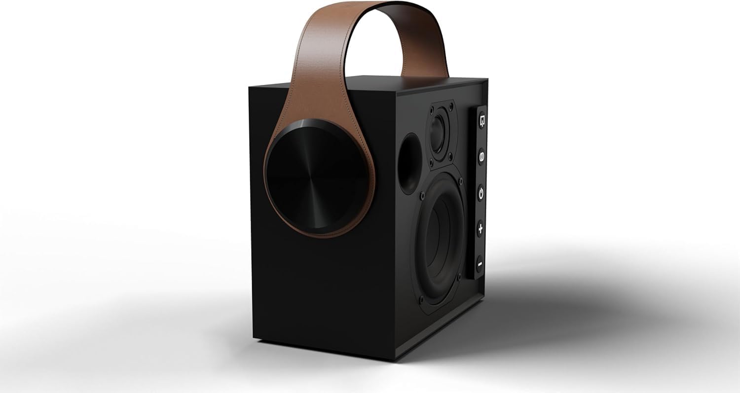 Morel Biggie Portable Bluetooth Speaker - High-Fidelity Bluetooth 5.3 Wireless HiFi Speaker, Great Hi-fi Sound