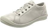 Abriebfeste Gummi-Außensohle KEEN Damen Lorelai Sneaker, Beige (London Nebel), 42 EU
