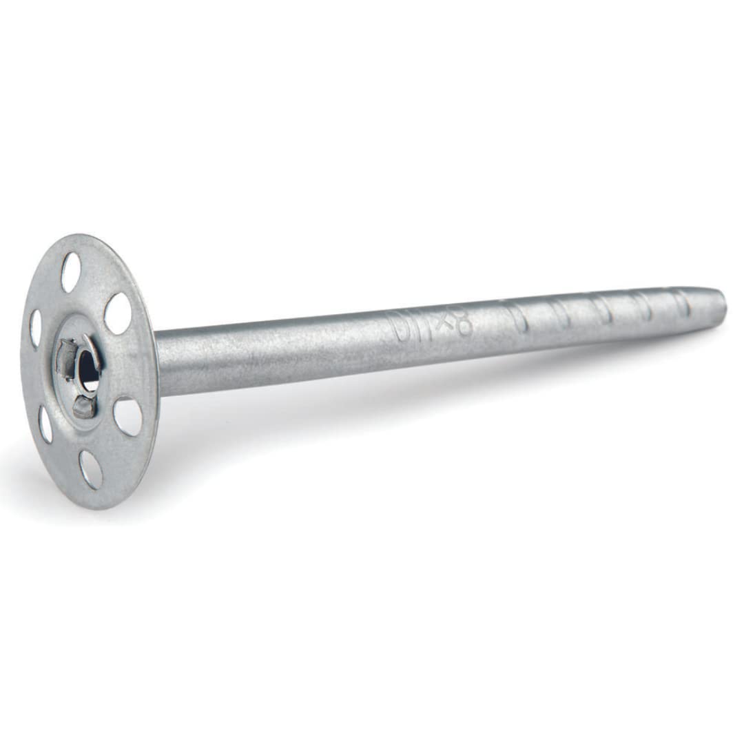 Cheville pour panneau isolant INDEX Ø8x250mm idéale pour rénover les murs en brique