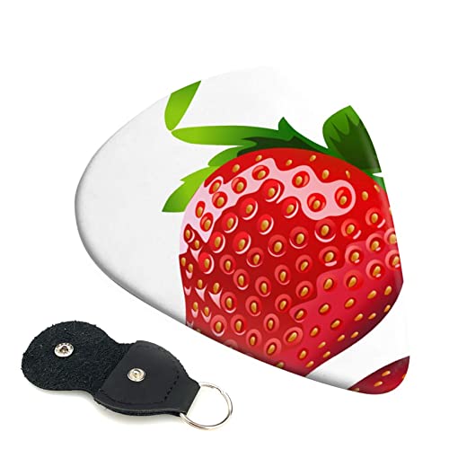 Strawberry Clipart Lot de 6 médiators pour guitare acoustique, guitare électrique, basse, ukulélé – fins, moyens et… - Les Beatles, Paul McCartney, John Lennon, RIngo Starr, George Harrison Strawberry Clipart Lot de 6 médiators pour guitare acoustique, guitare électrique, basse, ukulélé – fins, moyens et…