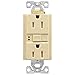 Cooper Wiring TRAFGF15V-K-L Duplex Receptacle Wall Plate, Plain