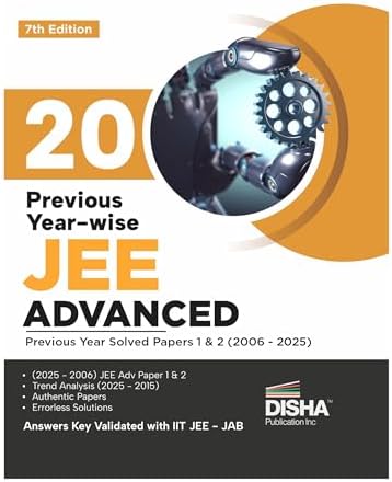 Buy Disha 20 Year-wise JEE Advanced Previous Year Solved Papers 1 & 2 ...