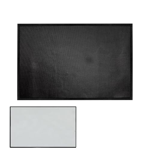 Alfombra de suelo para barbacoa, alfombra de terraza y patio | Alfombra protectora para patio y patio - Protector de rejillas ignífugas, reutilizable, resistente al aceite, para tapas planas, para