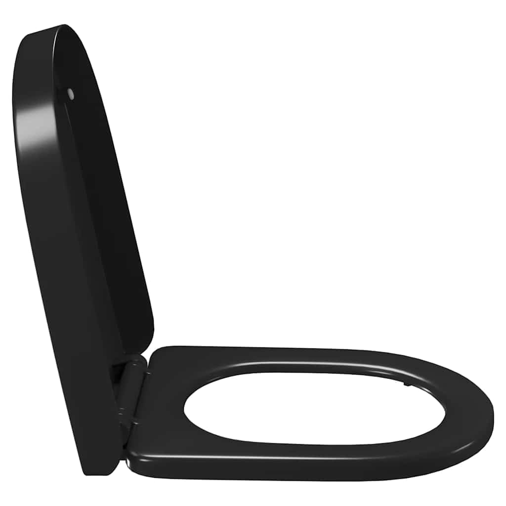Asiento de inodoro con cierre suave y liberación rápida, de polipropileno duradero, universal, ovalado, con función de cierre suave, para baño, baño de invitados y sanitarios