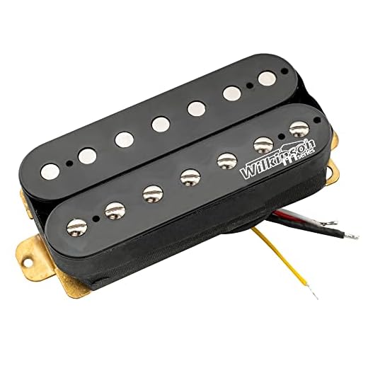 Wilkinson M Series WOH Classical Open Ceramic Humbucker Bridge Pickup Black
