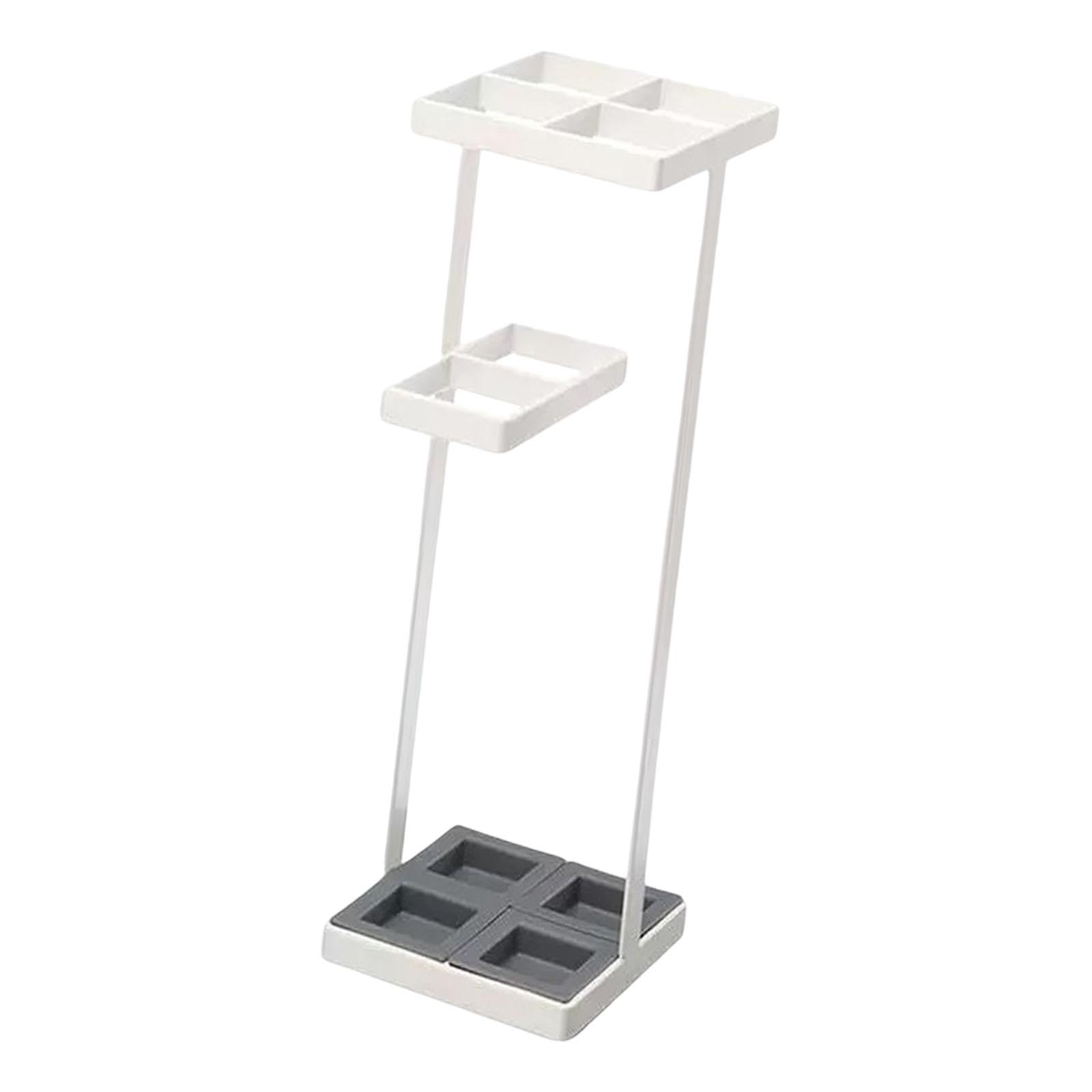 Umbrella Rack Versatile Storage Metal Stable Convenient Bottom Drip Tray 36cm