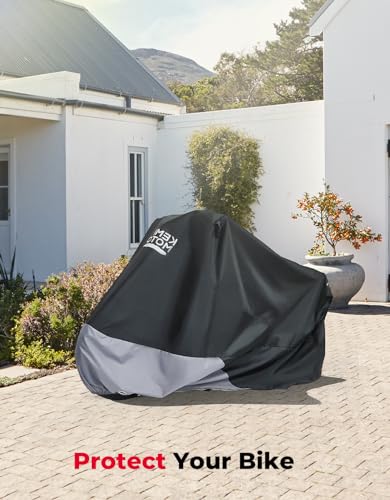 Image of KEMIMOTO Motorcycle Cover with Lock Hole Compatible with Surron Grom Navi CT125 Z125 Pro TNT 125 /135 Super73 S /Z /R Mini Motorcycle Rain Cover Waterproof Sunlight Dust All Weather