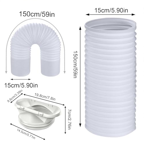 Tuyau de climatisation portable idéal pour rafraîchir la cuisine