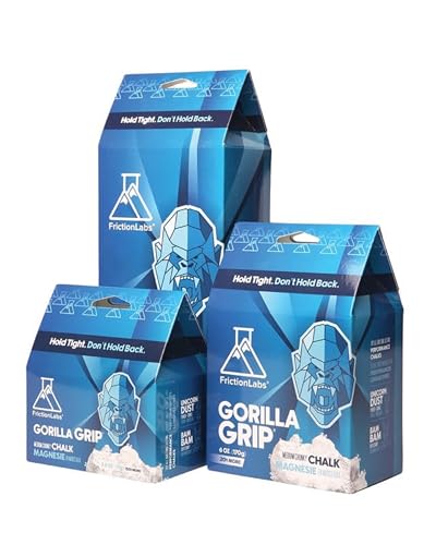 Friction Labs Premium Sport Kreide für Klettern Gewichtheben Gymnastik Tennis und mehr - langanhaltender Grip gesündere Haut bessere Gesamtleistung - Kletter Zubehör Boulder Geschenk