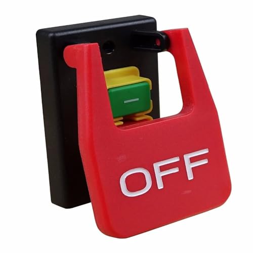 Interrupteur électromagnétique KJD17B-16 5 broches 16A 220V-240V pour scie sur table