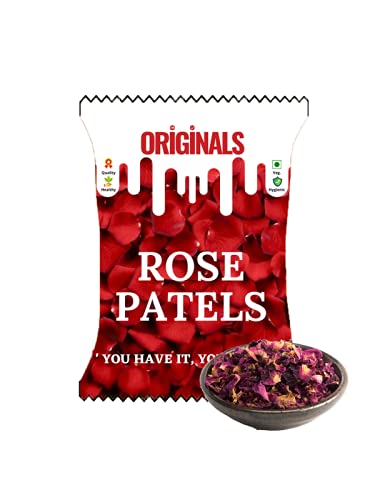 Originals™ Dry Rose Patels | Gulaab (गुलाब की पंखुड़ियां) | Healthy Dry Fruits | 400 Grams