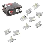 Höhe: 27,8 mm LST 10x Zierleisten Seitenleisten Clips W202 208 210 C215 W203