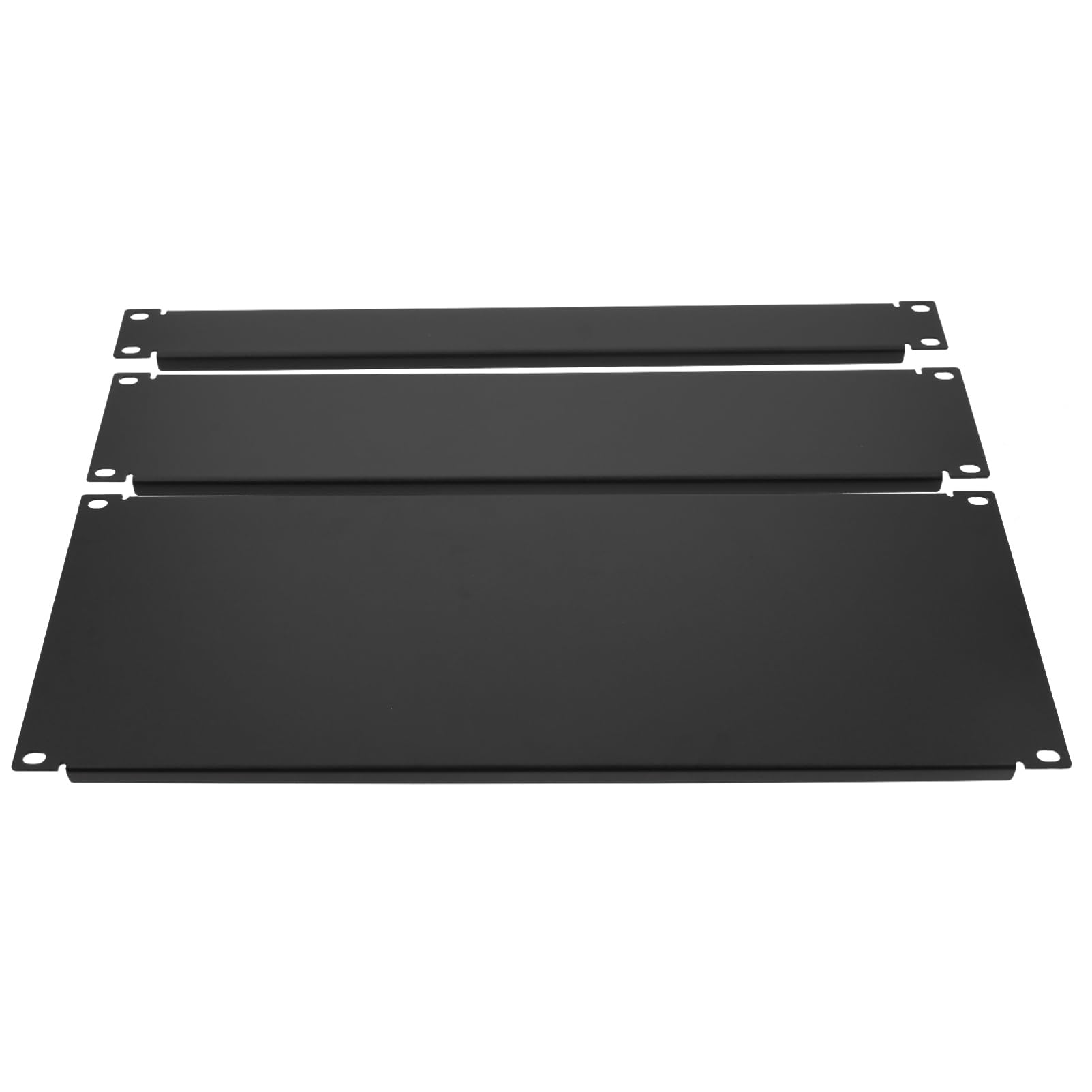 Kisangel 3pcs Cabinet Blind Panel for Machine Room Electric Cable Cover Professional Blind Cover Easy Install Compact Structure