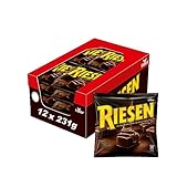 RIESEN – 12 x 231g – Bonbons mit Schokokaramell in kräftiger, dunkler Schokolade