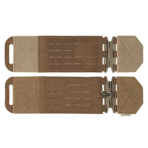 Black Gunpowder Tactical Quick Release Cummerbund Magnetic Buckles Side Belt Cumberbund One Hand Operation Model BG-TC2-V2 (Coyote Brown Camo)