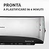 Fellowes plastificatrice Spectra A3, formato A3, fino a 125 Micron, per casa e ufficio, plastificatrice con leva di sblocco e modalità riposo, riscaldamento in 4 minuti, starter pack con 10 pouches