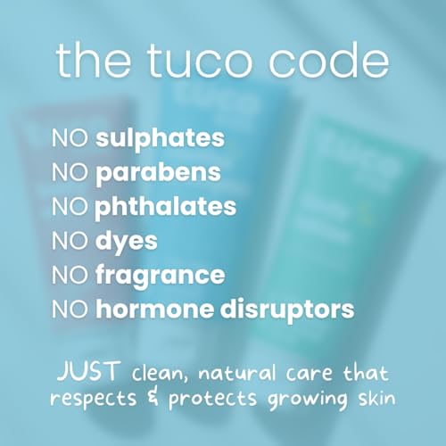 Image of Tuco Kids Aqua Fresh Kit | Travel-Ready Shampoo, Body Wash & Lotion | Fresh, Hydrating Daily Care for Kids | Safe & Gentle | Age 3-15 (3 Items in the set)