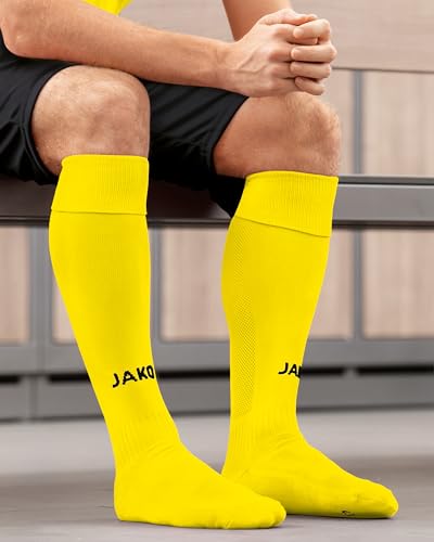 JAKO Herren Glasgow 2.0 Stutzenstrumpf, Sportrot, 35-38 EU – Ansicht 2