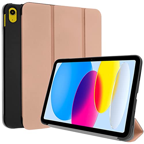 TECHGEAR Smart Case for iPad 11th Gen (2025 A16) & 10th Gen (2022), Slim Tri-Fold Stand Cover with Corner Protection