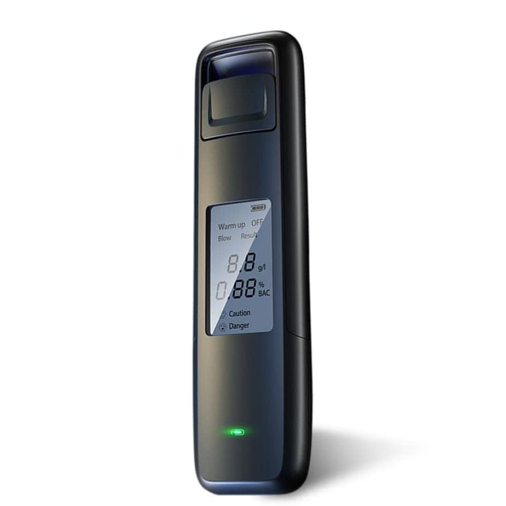 HANIMAX Digital Screen Non-Contact Alcohol Breath Tester- USB Analyzer,High-Precision Chip Alcohol Detector, Quickly Test Results Alcohol Concentration, Portable Contactless Alcohol Tester