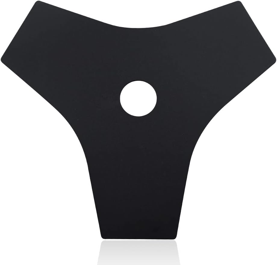 AC04105 8” Replacement Heavy Duty Blade for Ryobi Brush Cutter Blade Expand-It Models RY254BC, RY40255-BRC, RYBRC77, Reversible Steel Tri-Arc Brush Cutting Blade.