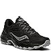Saucony Men's Excursion TR15 Trail Running Shoe, Black/Shadow, 12